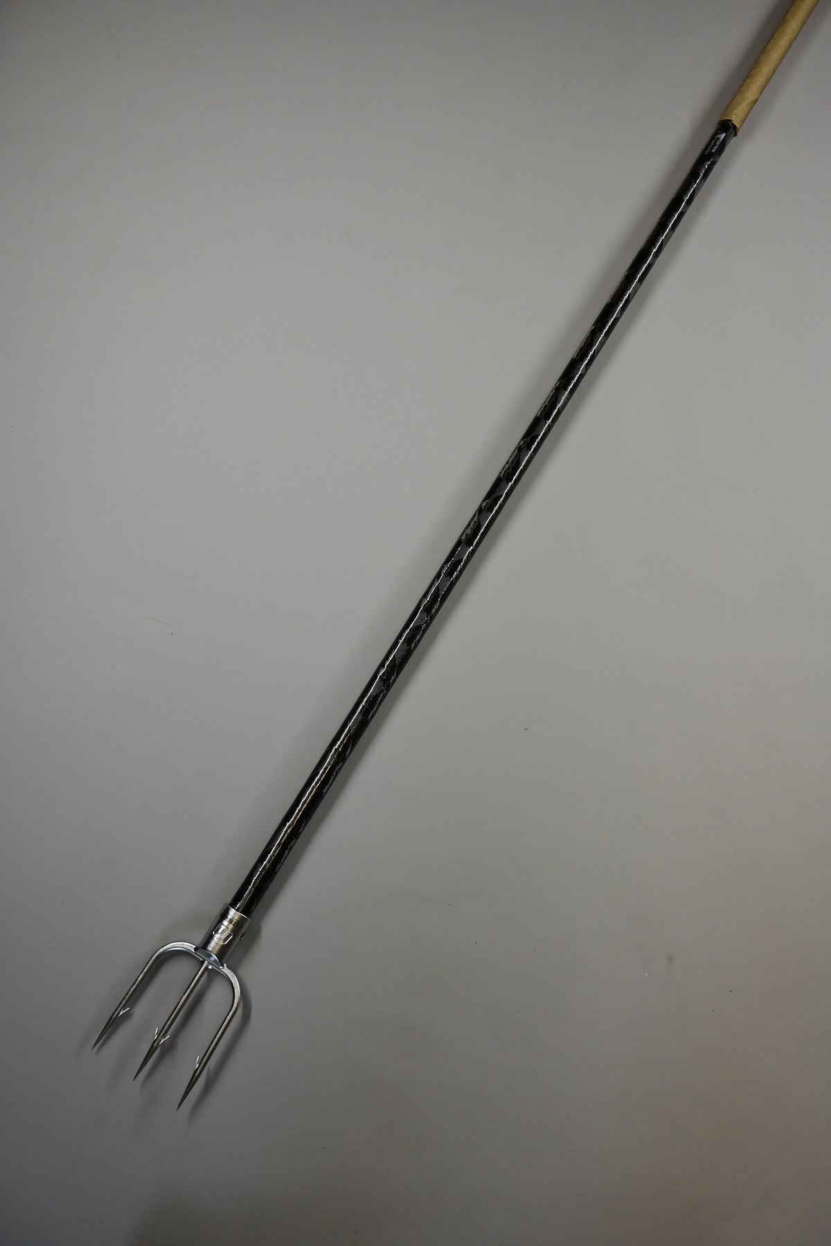 Carbon Fiber Flounder Gig 3 Prong Head